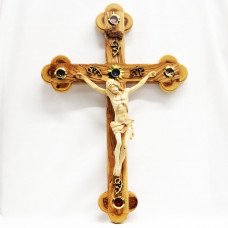 Crucifix with Olive Wood Jesus RXL